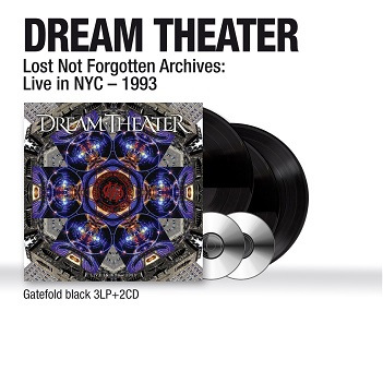 Cover van Dream Theater – Lost Not Forgotten Archives: Live In Nyc - 1993