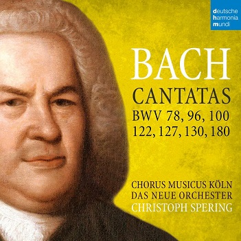 Cover van Spering, Christoph & Das Neue Orchester & Chorus Musicus Koln – Bach: Cantatas Bwv 78, 96, 100, 122, 127, 130, 180