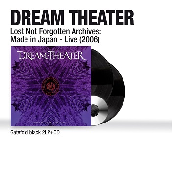 Cover van Dream Theater – Lost Not Forgotten Archives: Made In Japan - Live (2006)