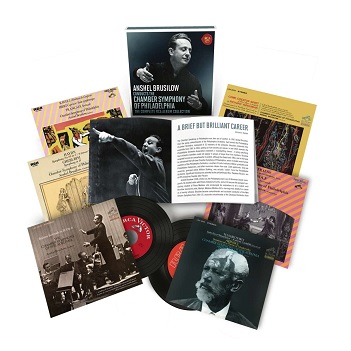Cover van Brusilow, Anshel – Anshel Brusilow Conducts the Chamber Symphony of Philadelphia - the Complete Rca Album Collection