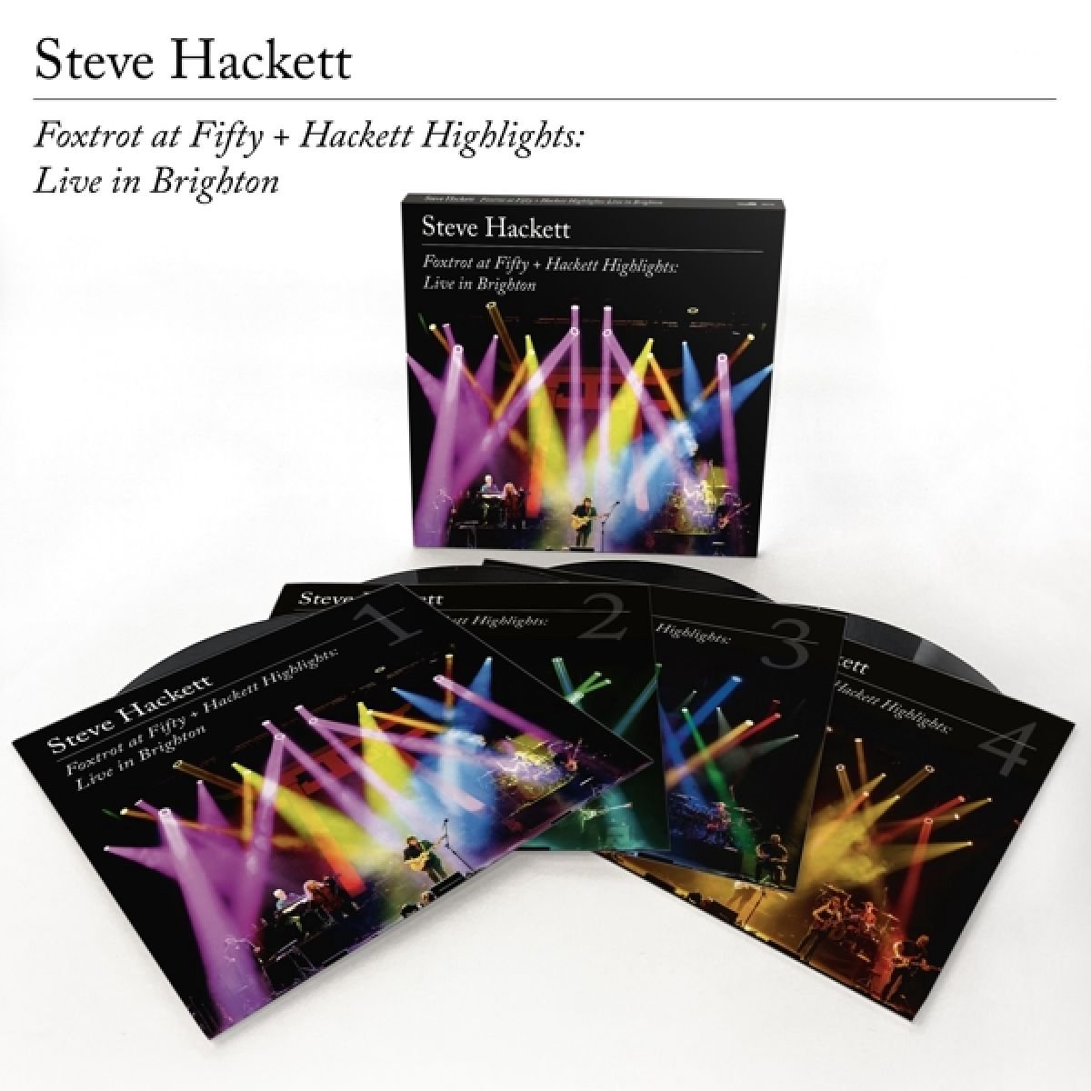 Cover van Hackett, Steve – Foxtrot At Fifty + Hackett Highlights: Live In Brighton