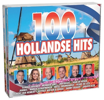 Cover van Various – 100 Hollandse Hits (2024)