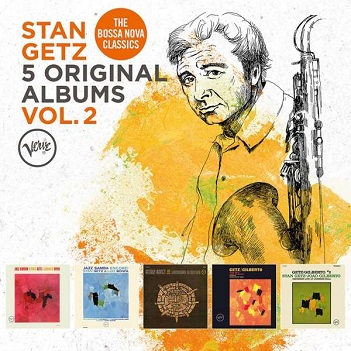 Cover van Getz, Stan – 5 Original Albums, Vol. 2