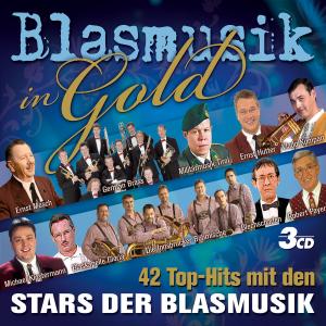 Cover van V/A – Blasmusik In Gold -3cd-