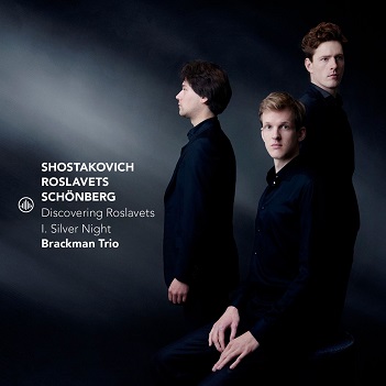 Cover van Brackman Trio – Discovering Roslavets - I. Silver Night