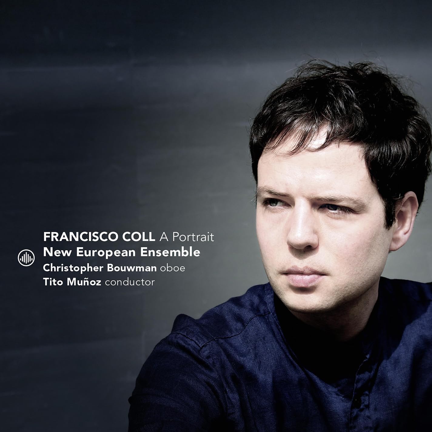 Cover van New European Ensemble & Christopher Bouwman & Tito Munoz – Francisco Coll - a Portrait