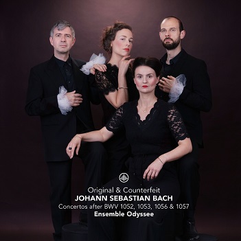 Cover van Ensemble Odyssee – Bach: Original & Counterfeit - Concertos After Bwv 1052, 1053, 1056 & 1057