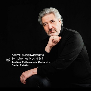 Cover van Janacek Philharmonic Orchestra & Daniel Raiskin – Dmitri Shostakovich: Symphonies Nos. 6 & 9