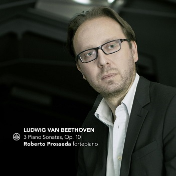Cover van Prosseda, Roberto – Ludwig Van Beethoven: 3 Piano Sonatas Op. 10