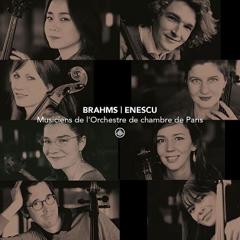 Cover van Musiciens De L Orchestre De Chambre De Paris – Brahms / Enescu