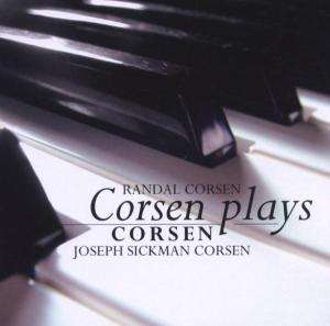 Cover van Corsen, J.S. – Corsen Plays Corsen