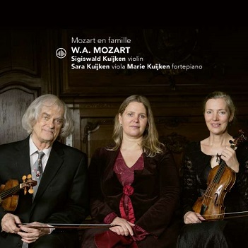 Cover van Kuijken Trio – Mozart En Famille