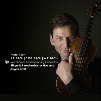 Cover van Elbipolis Barockorchester Hamburg | Gross, Jurgen – More Bach