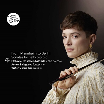 Cover van Dostaler-Lalonde, Octavie | Belogurov, Artem | Gar – From Mannheim To Berlin - Sonatas For Violoncello