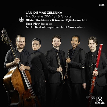 Cover van Plath, Theo & Armand Djikoloum & Olivier Stankiewicz – Jan Dismas Zelenka: Trio Sonatas Zwv 181 / Tonia Ko: Ghosts