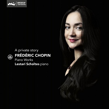 Cover van Scholtes, Lestari – A Private Story - Frederic Chopin Piano Works