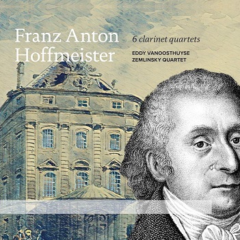 Cover van Vanoosthuyse, Eddy & Zemlinsky Quartet – 6 Clarinet Quartets