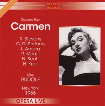 Cover van Rudolf, Max – Bizet: Carmen - New York 1956