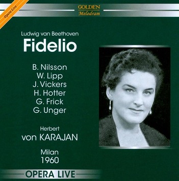Cover van Karajan, Herbert von – Beethoven: Fidelio- Milan 12 December 1960