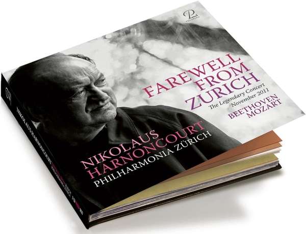 Cover van Harnoncourt, Nikolaus – Farewell From Zurich