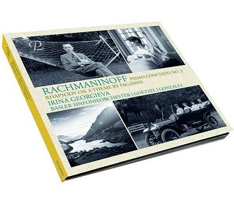Cover van Georgieva, Irina – Rachmaninov: Piano Concerto No. 3 - Rhapsody On a Theme