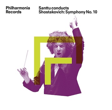 Cover van Philharmonia Orchestra & Santtu-Matias Rouvali – Santtu Conducts Shostakovich Symphony No. 10