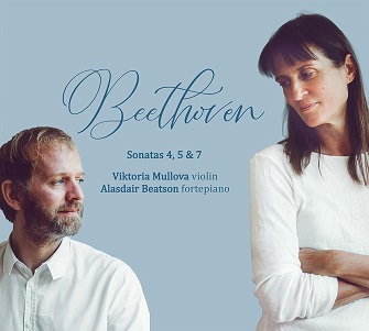 Cover van Mullova, Viktoria – Beethoven Violin Sonatas 4, 5 & 7