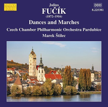Cover van Czech Chamber Philharmonic Orchestra Pardubice – Julius Fucik: Dances and Marches