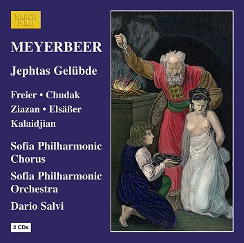 Cover van Salvi, Dario – Meyerbeer: Jephtas Gelubde