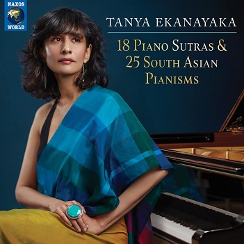Cover van Ekanayaka, Tanya – 18 Piano Sutras & 25 South Asian Pianisms