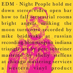 Cover van Edm – Night People