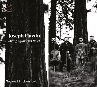 Cover van Maxwell Quartet – Joseph Haydn: String Quartets Op. 71