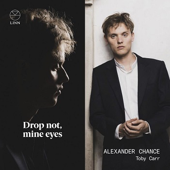 Cover van Chance, Alexander – Drop Not, Mine Eyes