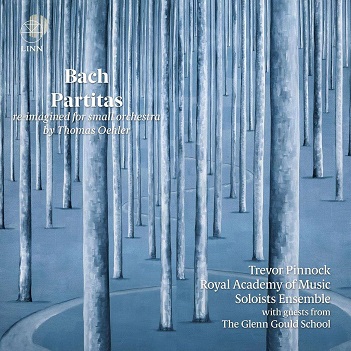Cover van Pinnock, Trevor – Bach Partitas