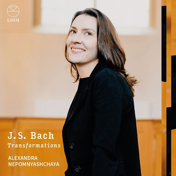 Cover van Nepomnyashchaya, Alexandra – J.S. Bach: Transformations