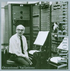 Cover van Babbit, Milton – Occasional Variations