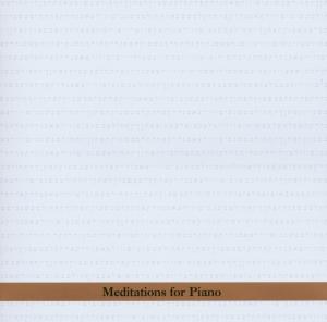 Cover van Bergman, Borah – Meditations For Piano