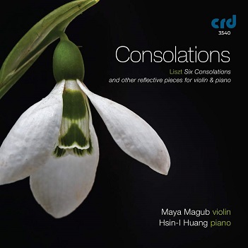 Cover van Magub, Maya & Hsin-I Huang – Consolations