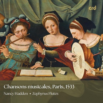 Cover van Hadden, Nancy – Chansons Musicales, Paris 1533