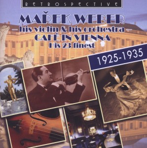 Cover van Weber, Marek – Cafe In Vienna