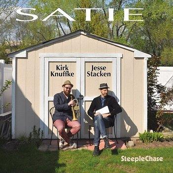 Cover van Knuffke, Kirk & Jesse Stacken – Satie