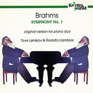 Cover van Boston Symphony Orchestra, Leo – Brahms Symphony 1