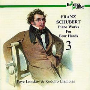 Cover van Schubert, Franz – Complete Works For 4 Hands Vol.3