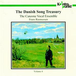 Cover van Canzone Vocal Ensemble & Frans Rasmussen – The Danish Song Treasury, Vol. 4
