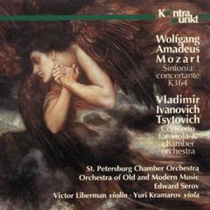 Cover van St. Petersburg Chamber, Edward Serov, Victor Liber – W.A. Mozart / Vladimir I. Tsytovich