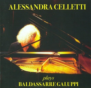 Cover van Celletti, Alessandrea – Plays Baldasarre Galuppi