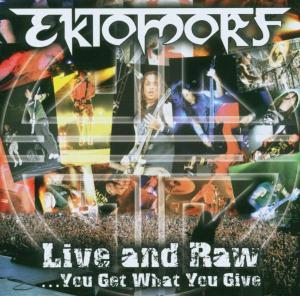 Cover van Ektomorf – Live and Raw +CD