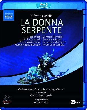 Cover van Nordio, Domenico – La Donna Serpente