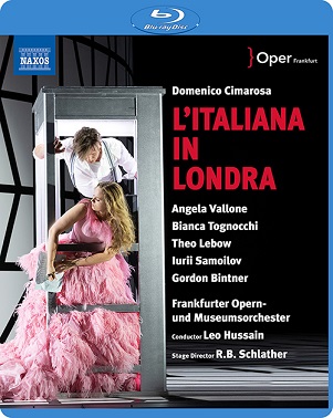 Cover van Frankfurter Opern Und Museumsorchester – Domenico Cimarosa: L Italiana In Londra