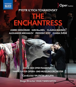 Cover van Grigorian, Asmik & Frankfurter Opern Und Museumsorchester – Pyotr Ilyich Tchaikovsky: the Enchantress